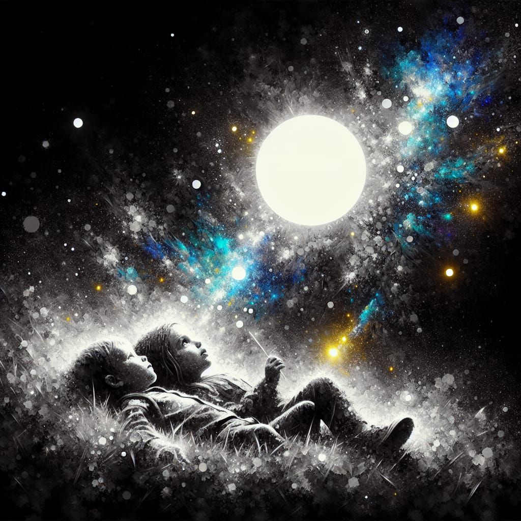 The stars would not shine if there were no darkness around them.