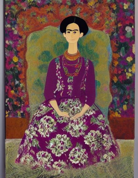 Ethereal Woman Lost in Thought