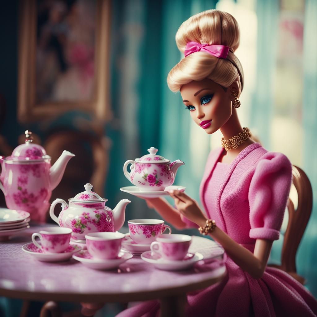 Barbie's Cinematic Tea Party