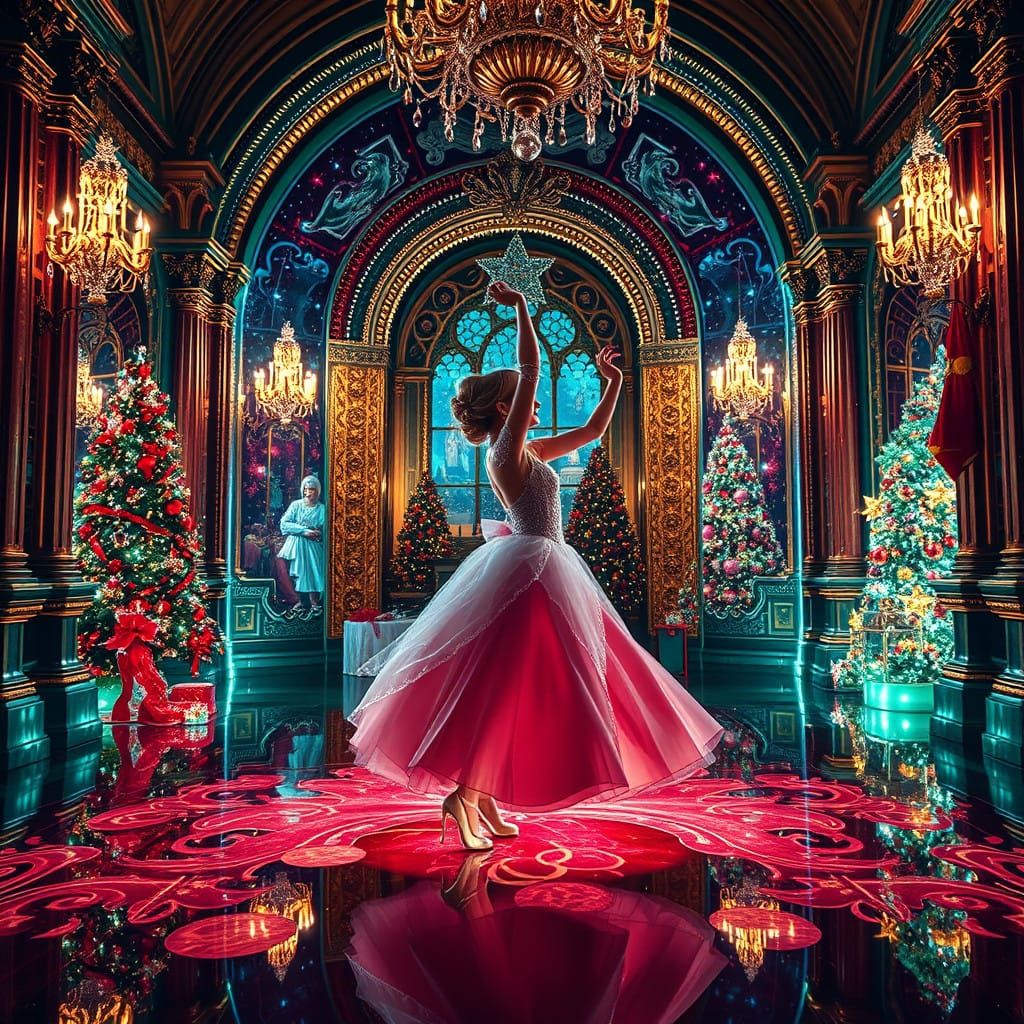 A Cinderella in Holographic Splendor, Captured in Hyperreali...