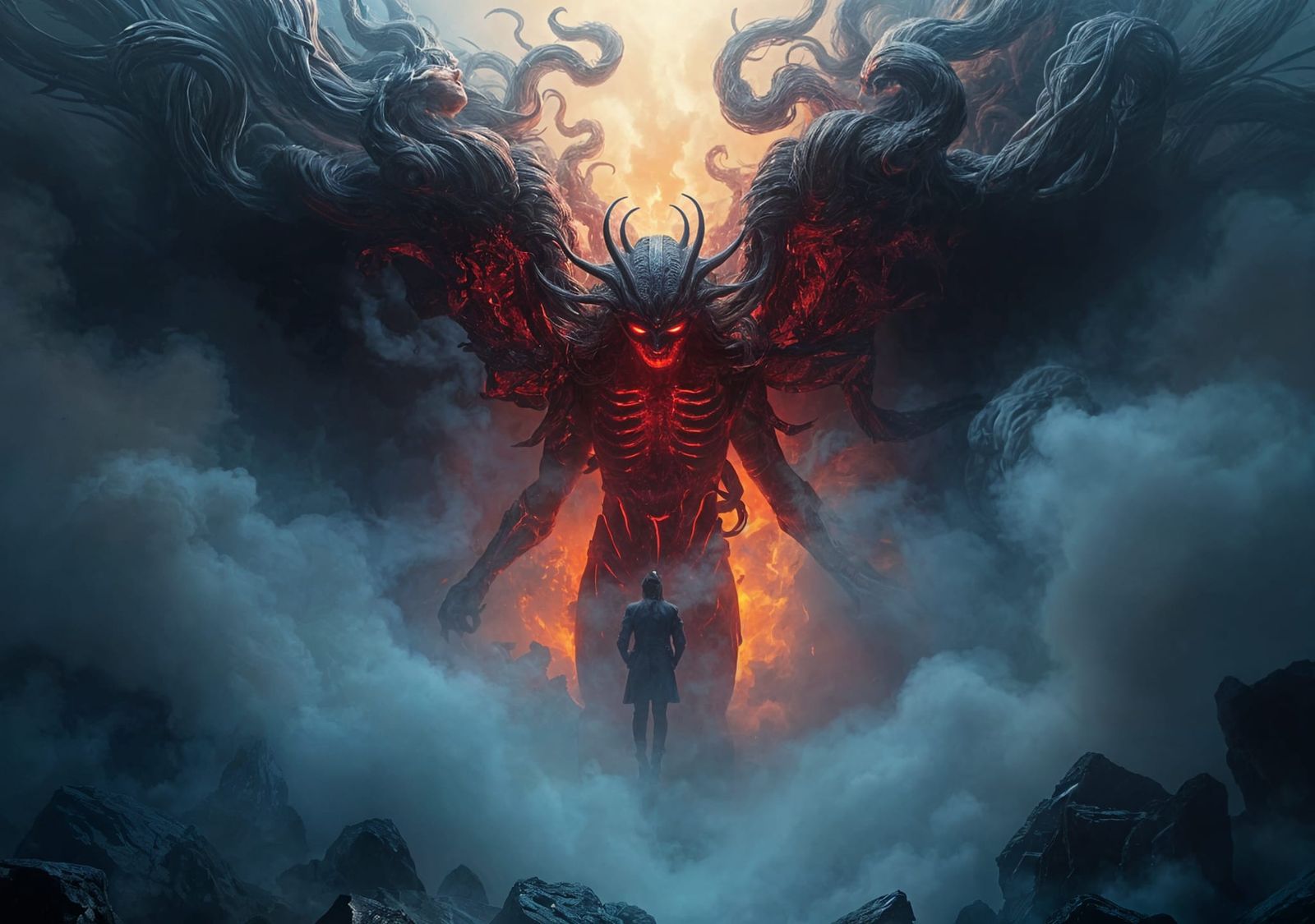 Abstract Concept of Transformation and Becoming