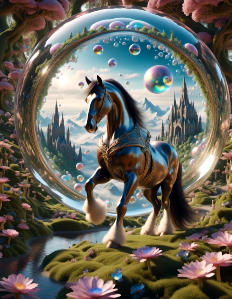 Clydesdale in Bubblescape Style