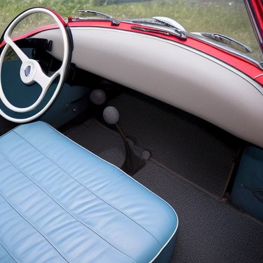 1956 SAAB 9-5 Hatchback Interior View