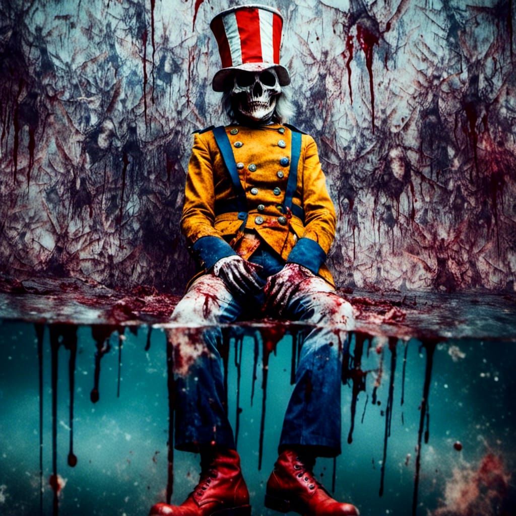 Patriotic American Flag Duck Generated by AI