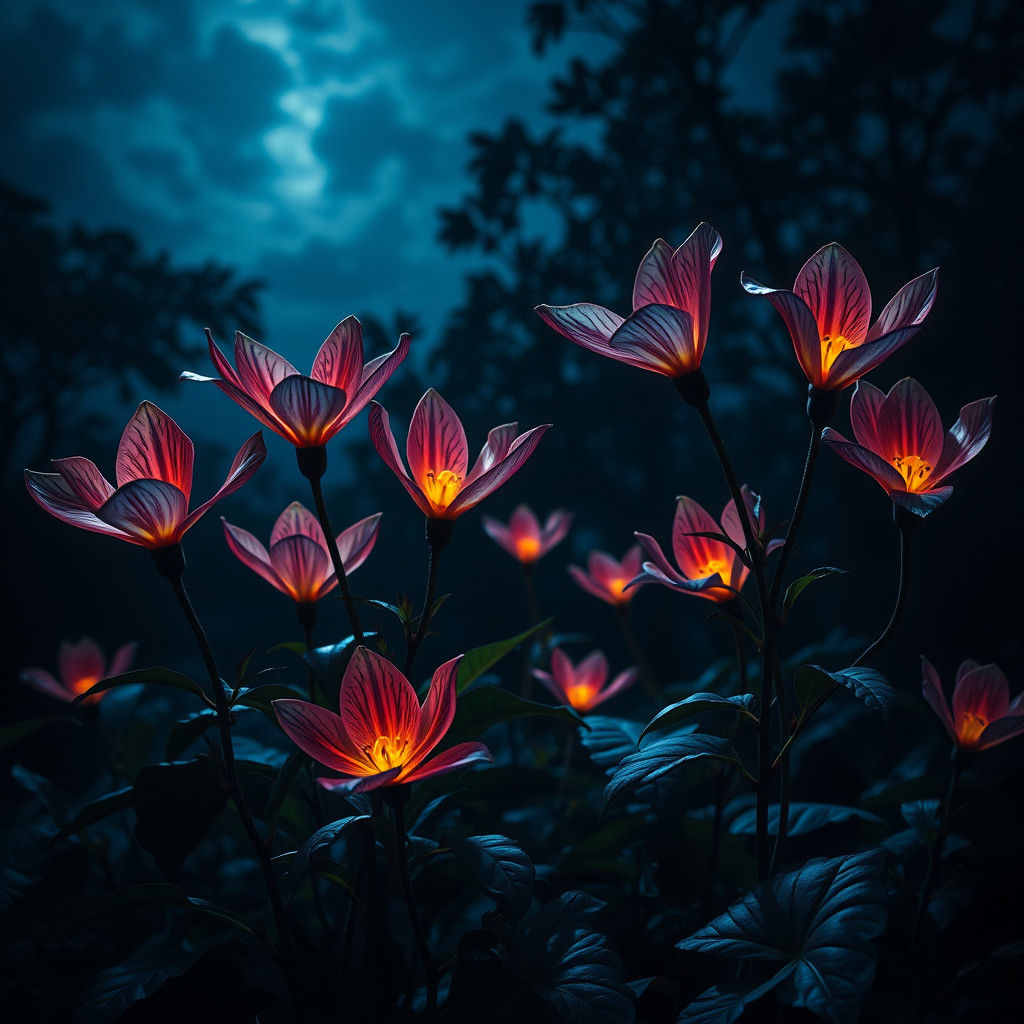 Captivating Poisonous Night Blooms