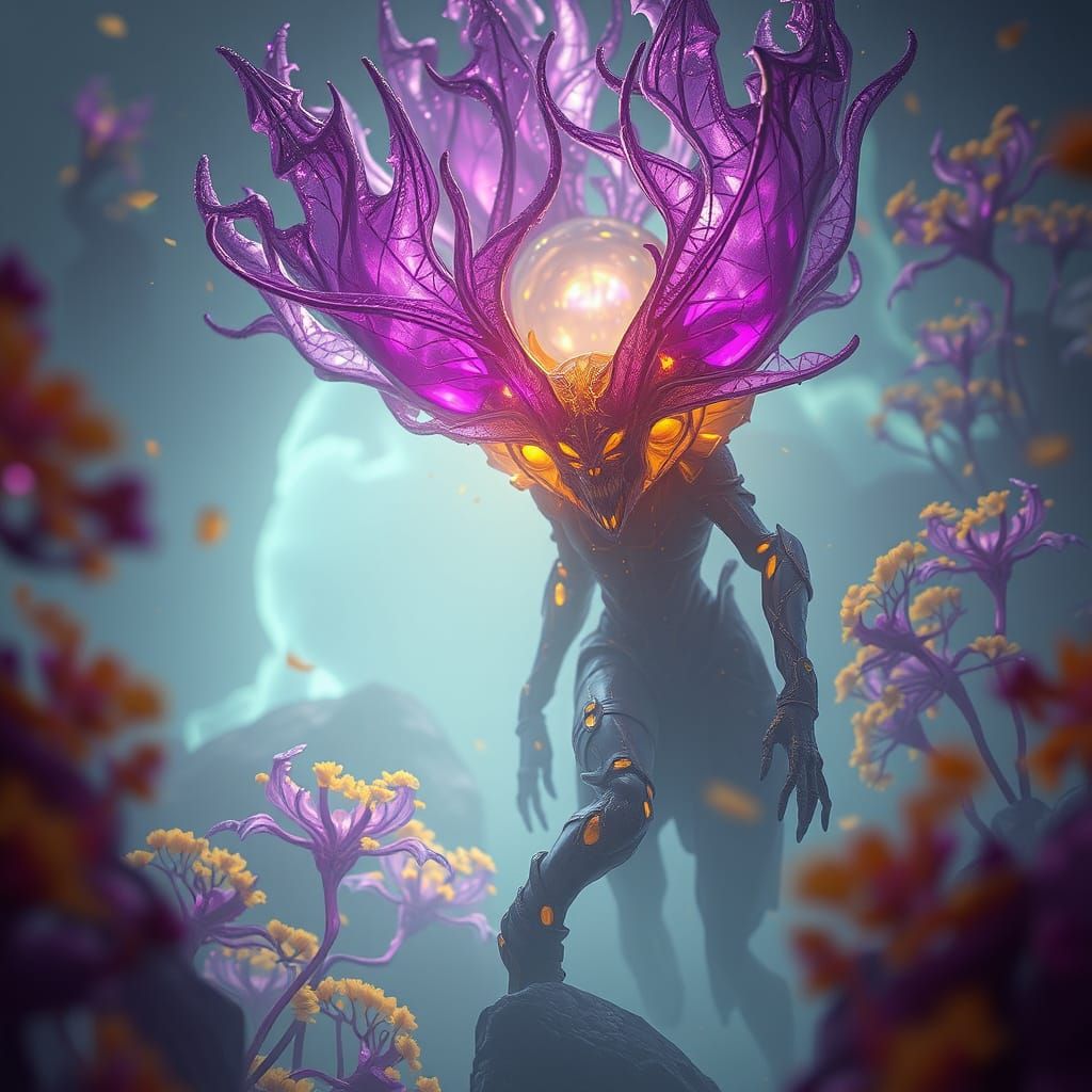 Surreal BioEngineering Future Revealed in Dark Fantasy Conce...