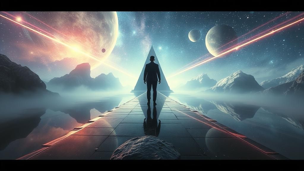 Quantum Equilibrium: Hyperreal Cinematic Mindscape