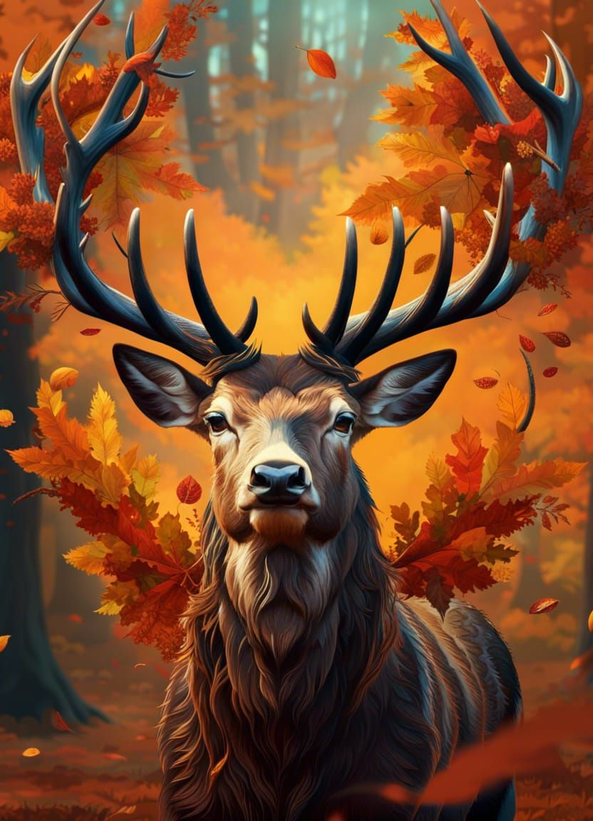 Autumn Stag