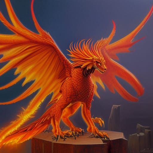 Flaming Phoenix hybrid, published