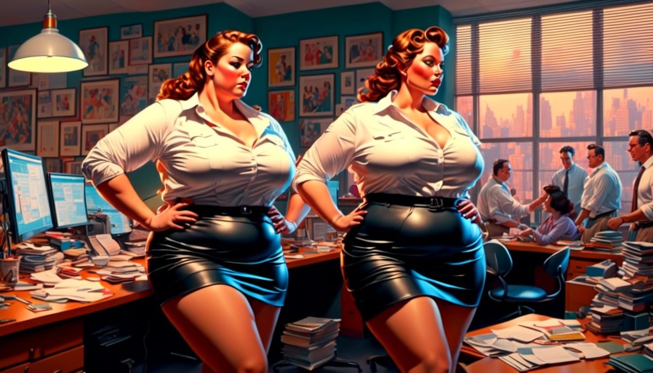 Double vision executive beauties.