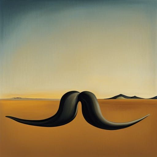 Self-portrait by Salvador Dalí