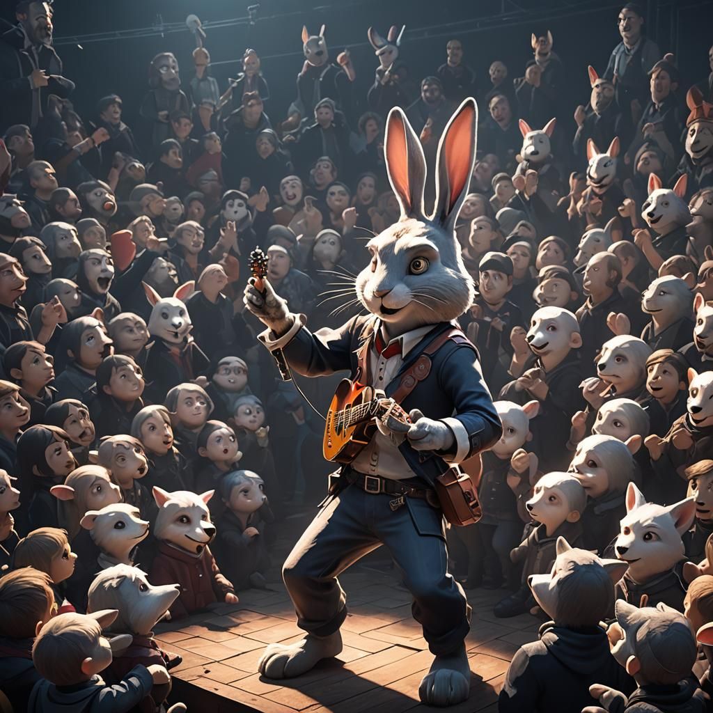 Nu, Pogodi! Rabbit and Wolf Concert in Russia
