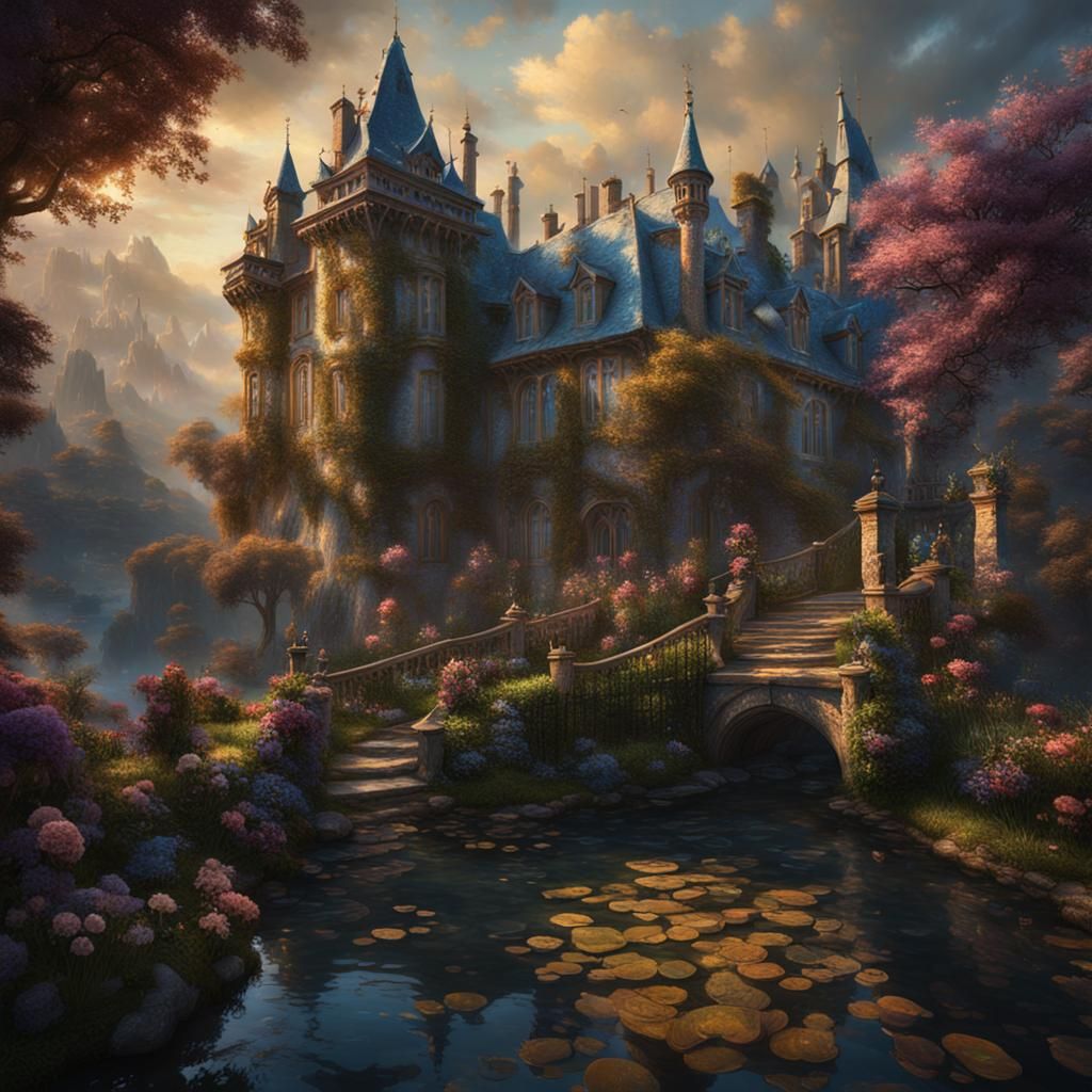 Beauty and the Beast as Impressionist Painting