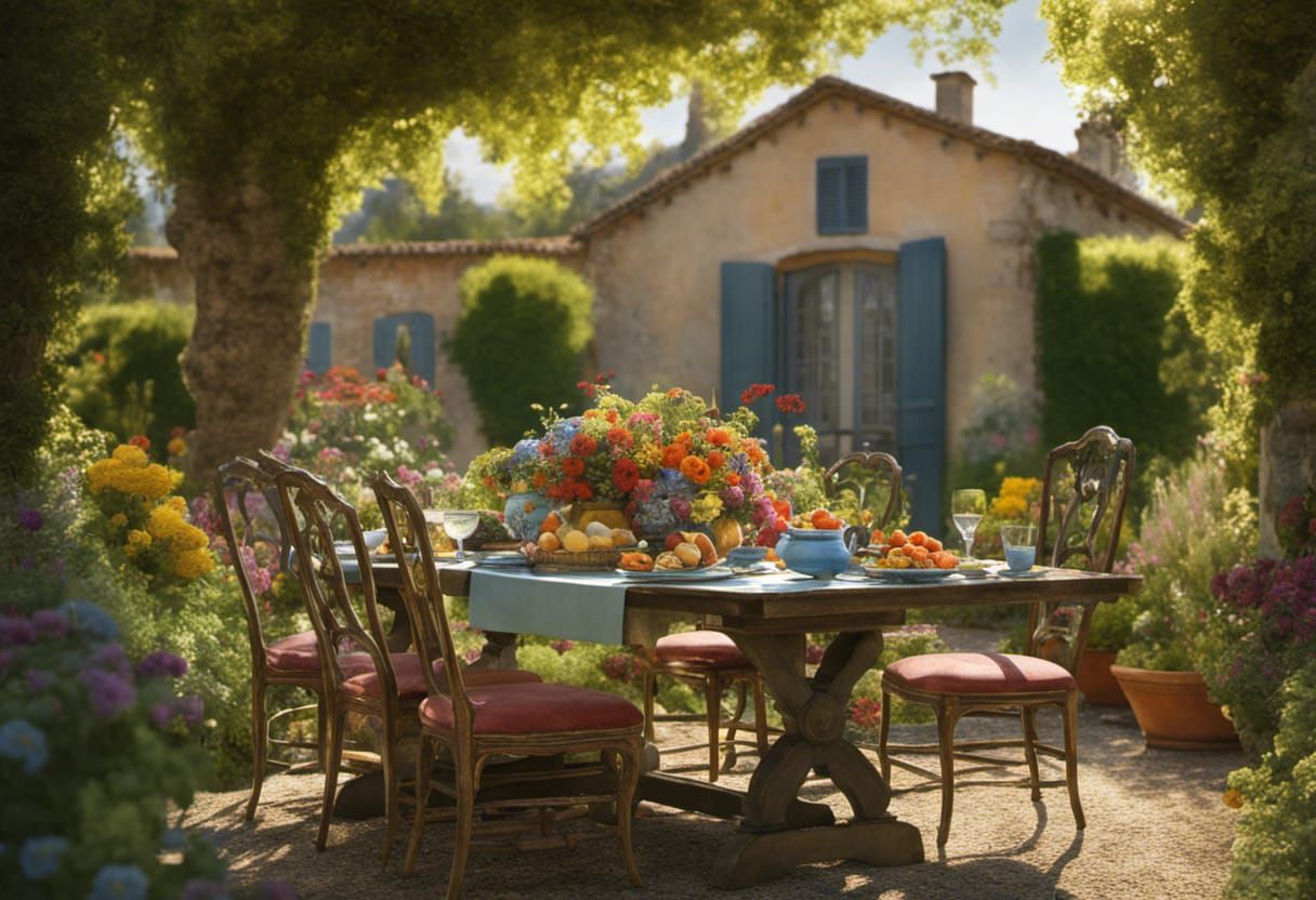 French Country Garden Luncheon