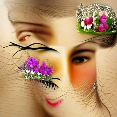 AI-Generated Image of Captivating Beauty