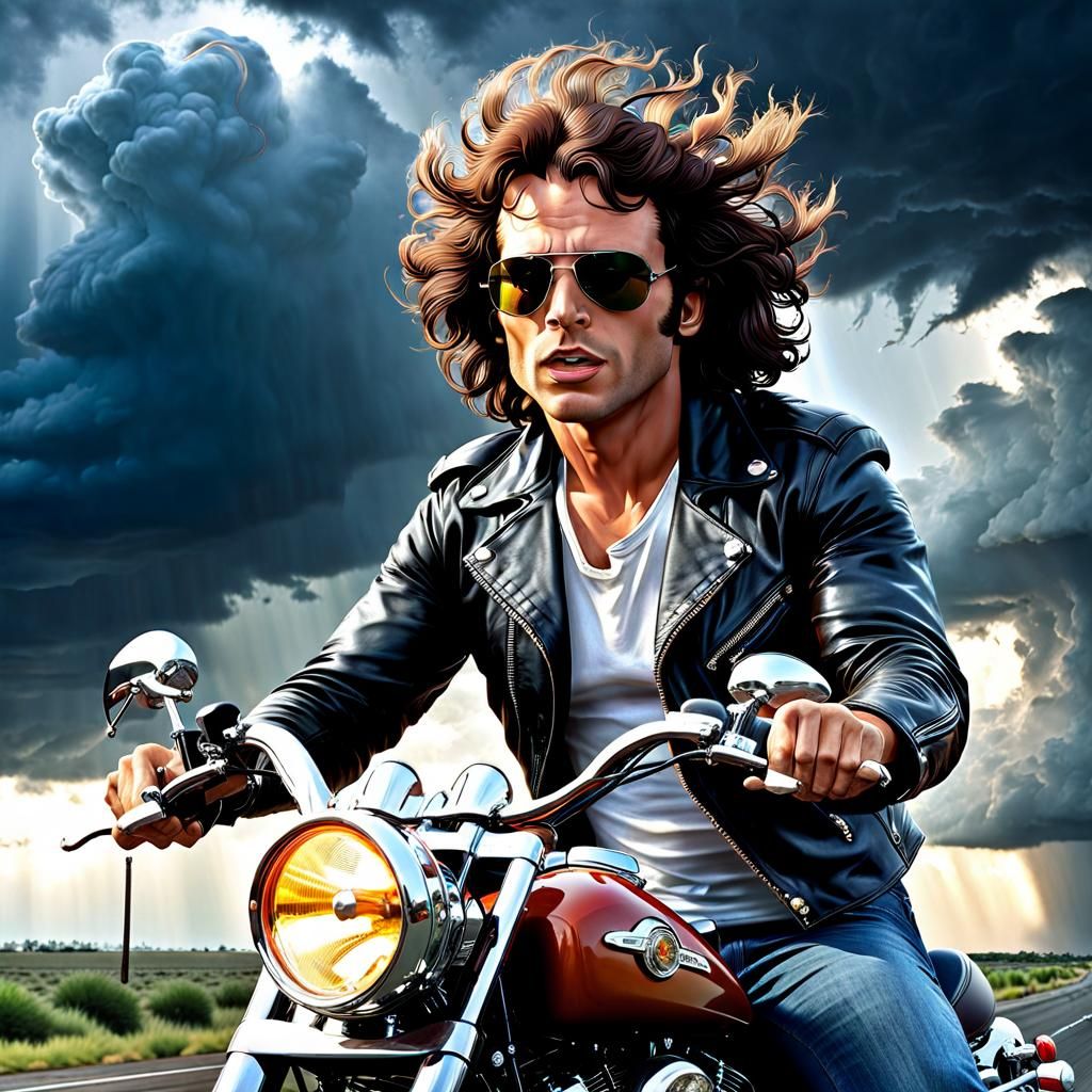 Jim Morrison Rider on the Storm