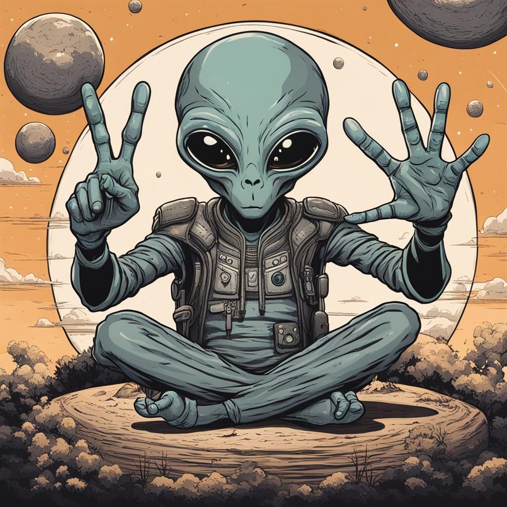 Grey Aliens Offer Peace on Earth