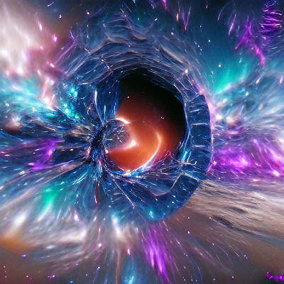 Abstract Portal to Another Dimension