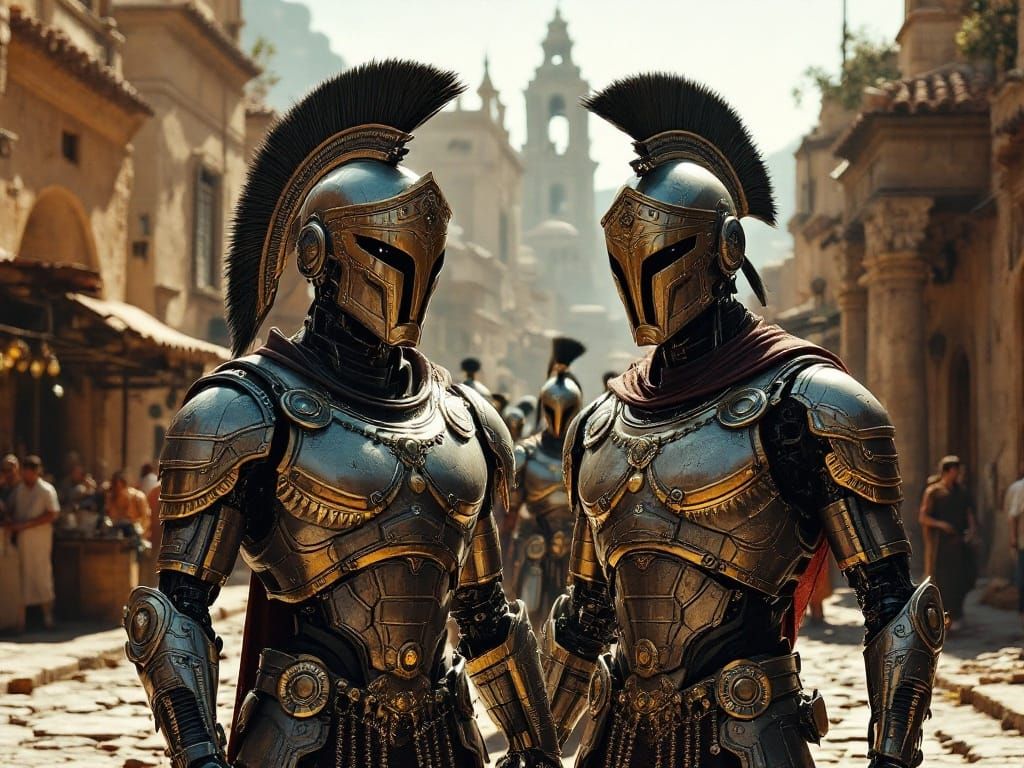 Ancient Rome Meets Futuristic Metal in Robotic Legion March