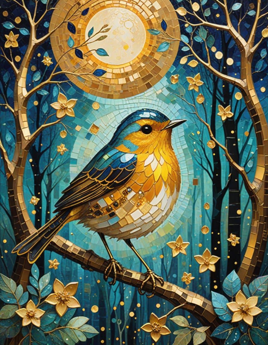 Golden robin