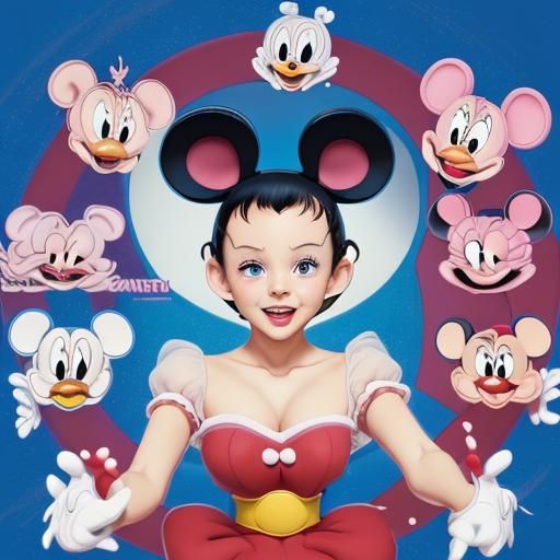 Mickey and Friends: See No Evil, Anime Style