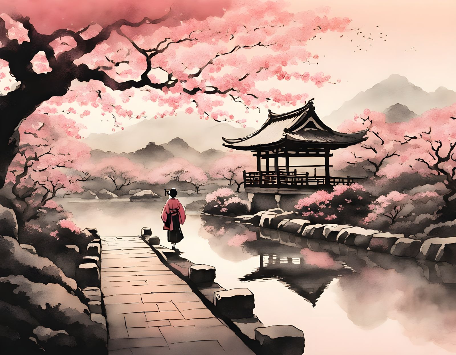 Pink spring