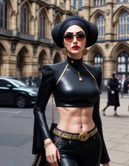 Arabian-British Fashion in Manchester Street Style