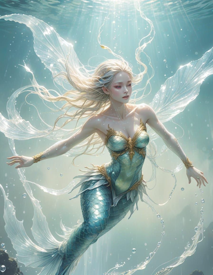 Ethereal Fantasy World in Dreamy Hyper-Detailed Style