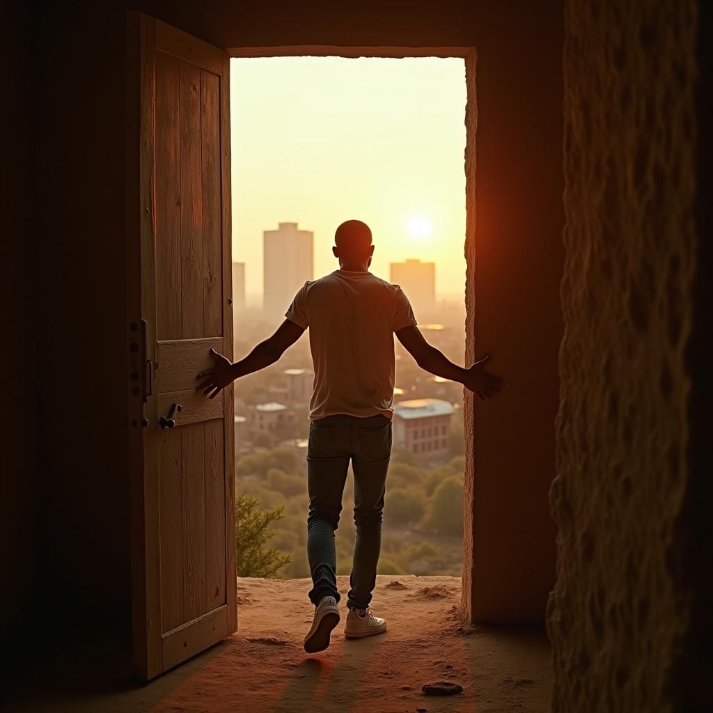 Futuristic Awakening: African Youth in Sci-Fi Dystopia