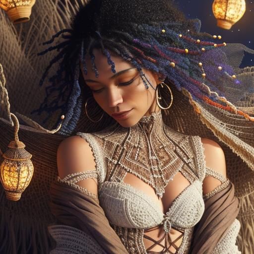 Enchanted Beach Macramé Crochet Dream