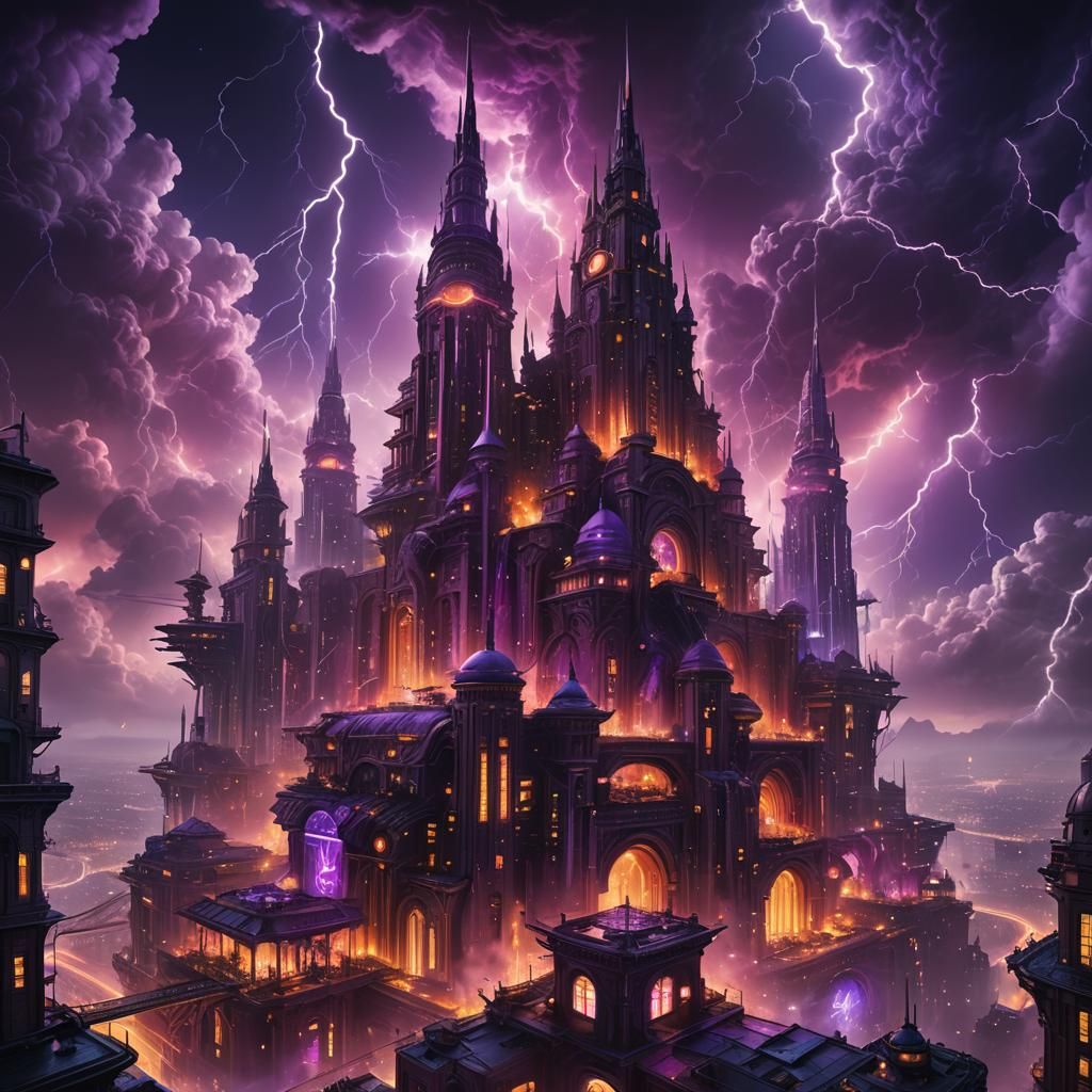 Futuristic Space City Concept Art in Unreal Engine