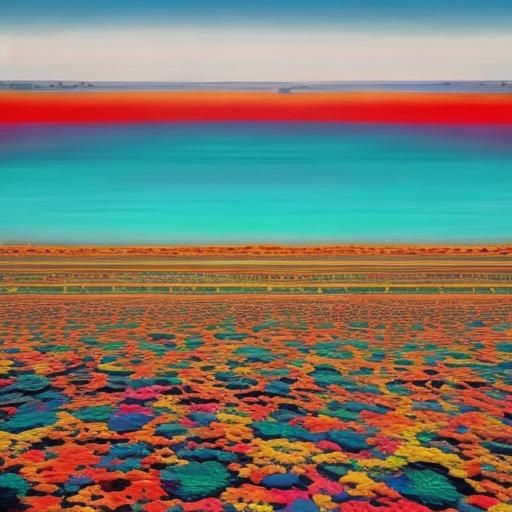 Abstract Experimental Composition with Unique Design