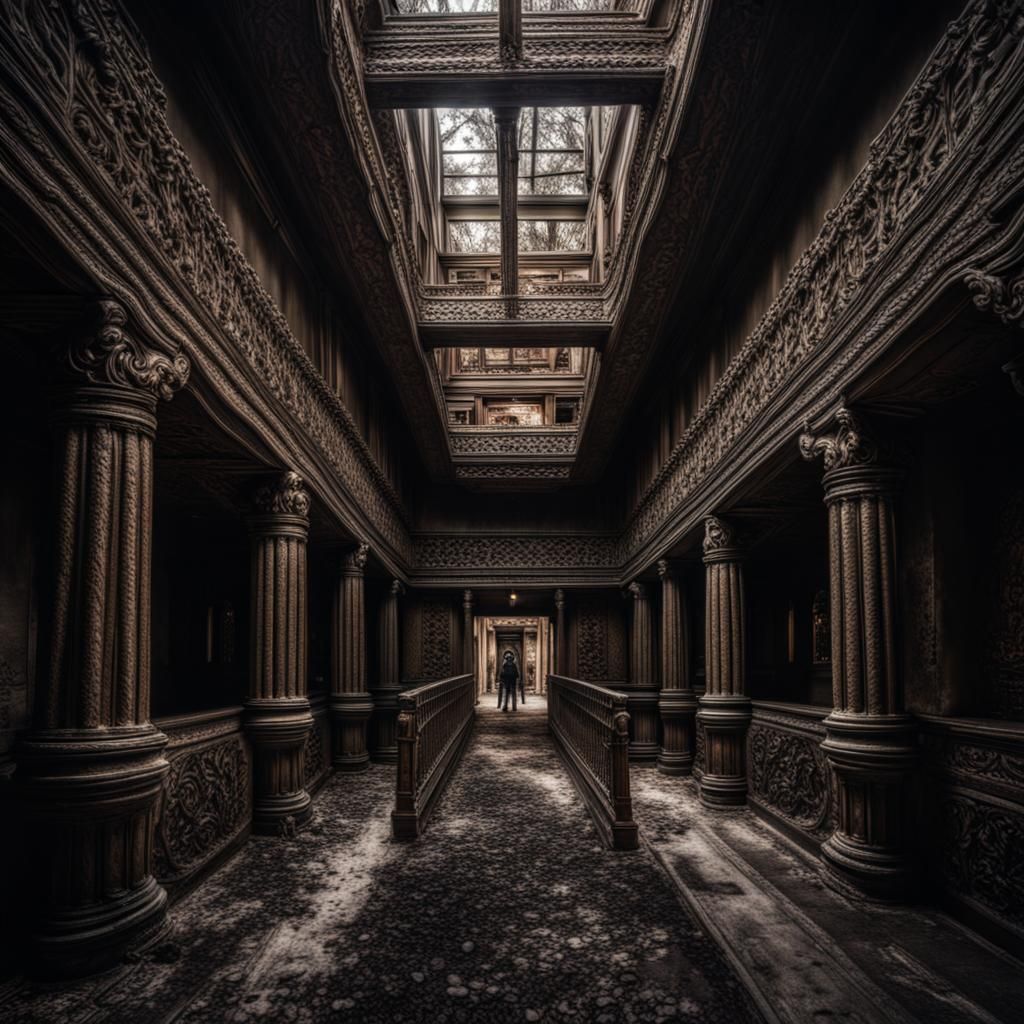 Dramatic Image with Intricate Details