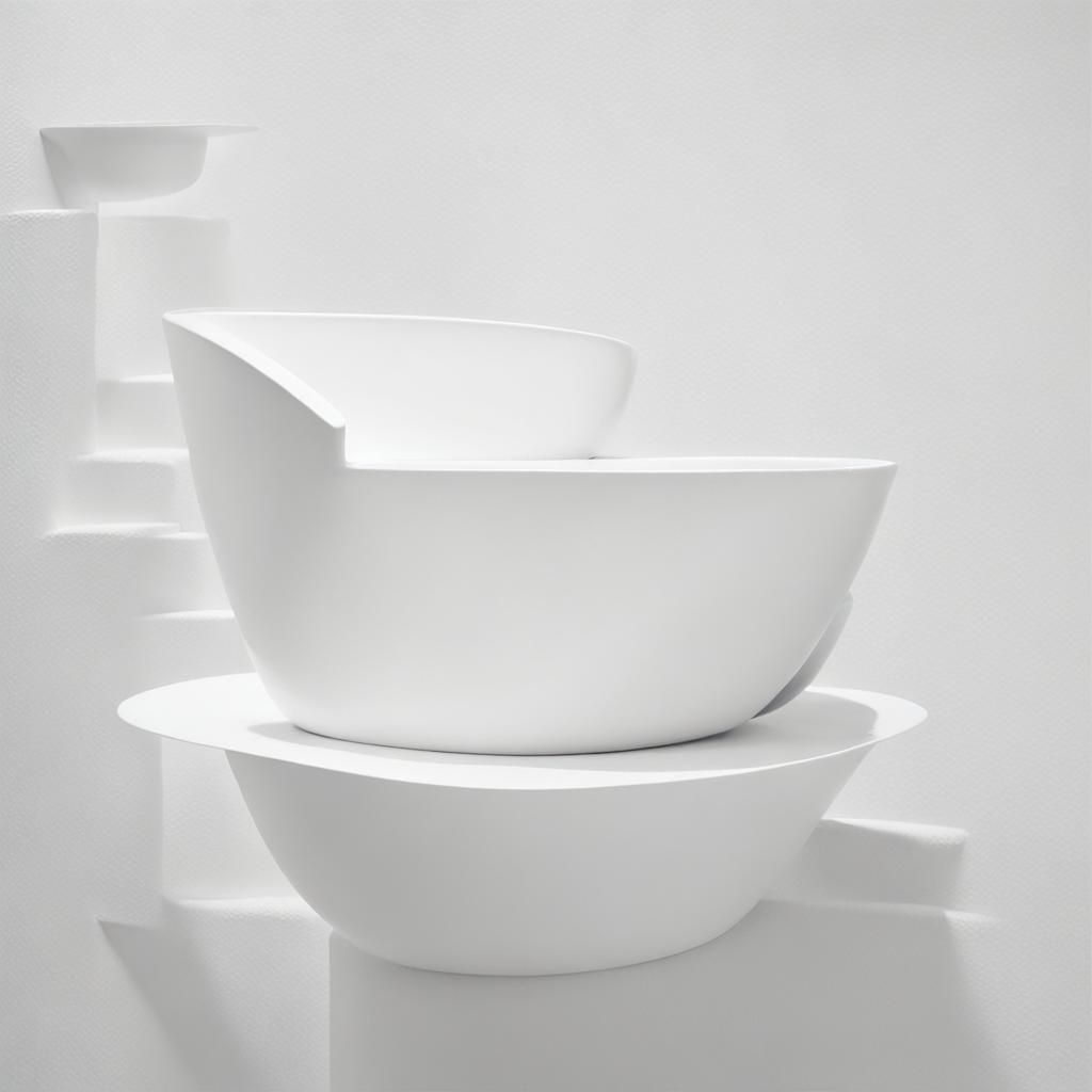 Abstract White: Minimalist Color Study