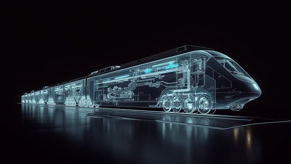 Holographic train 1