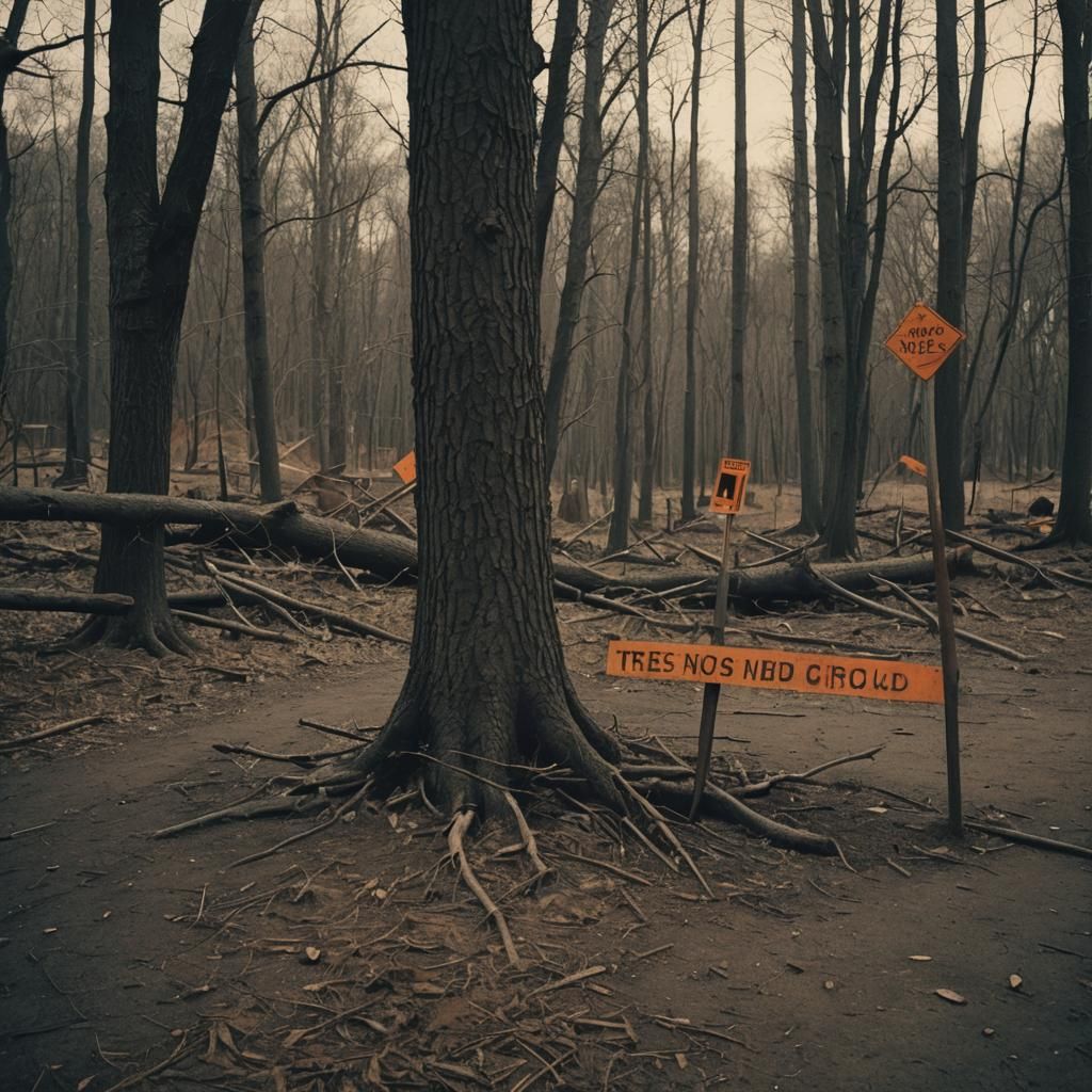 Trees Cut Down: Gritty Cinematic Realism