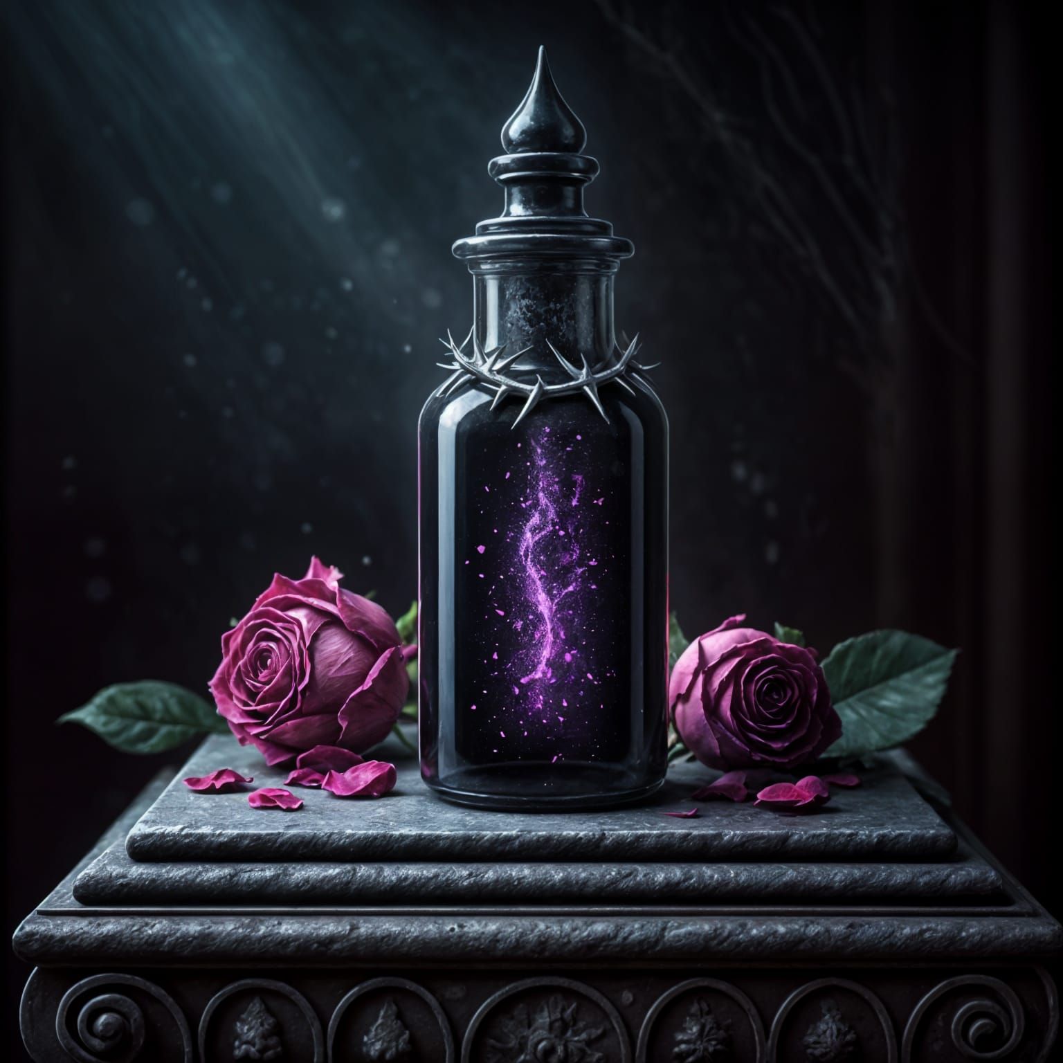 Dark Fantasy Alchemical Reagent: Tear of the Forsaken Crown