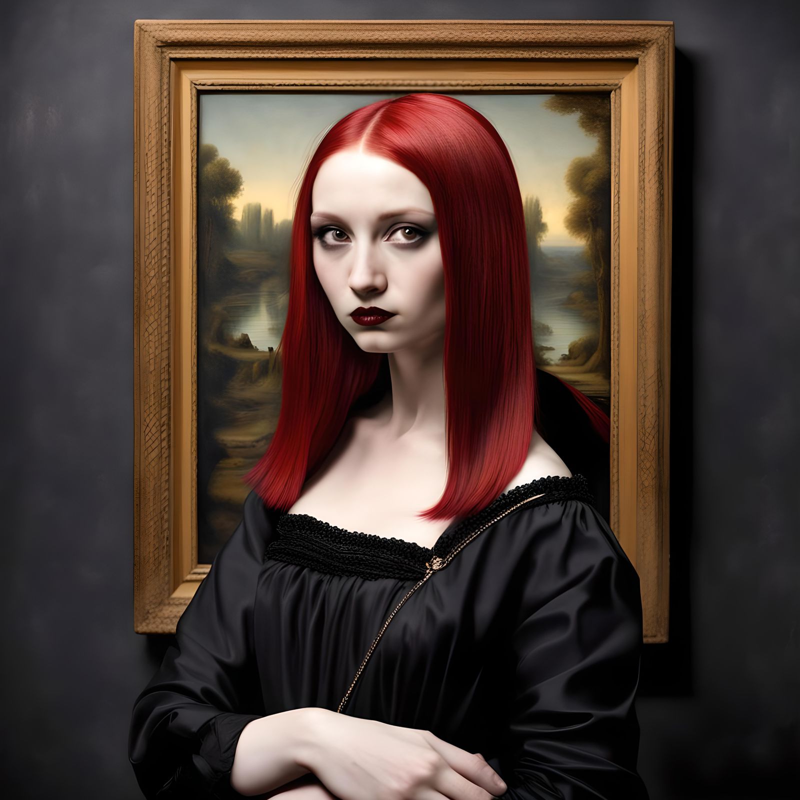 Goth Mona Lisa