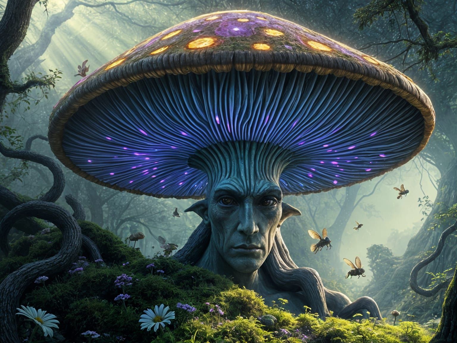 Forgotten Forest Deity Awakens in Enchanted Glade