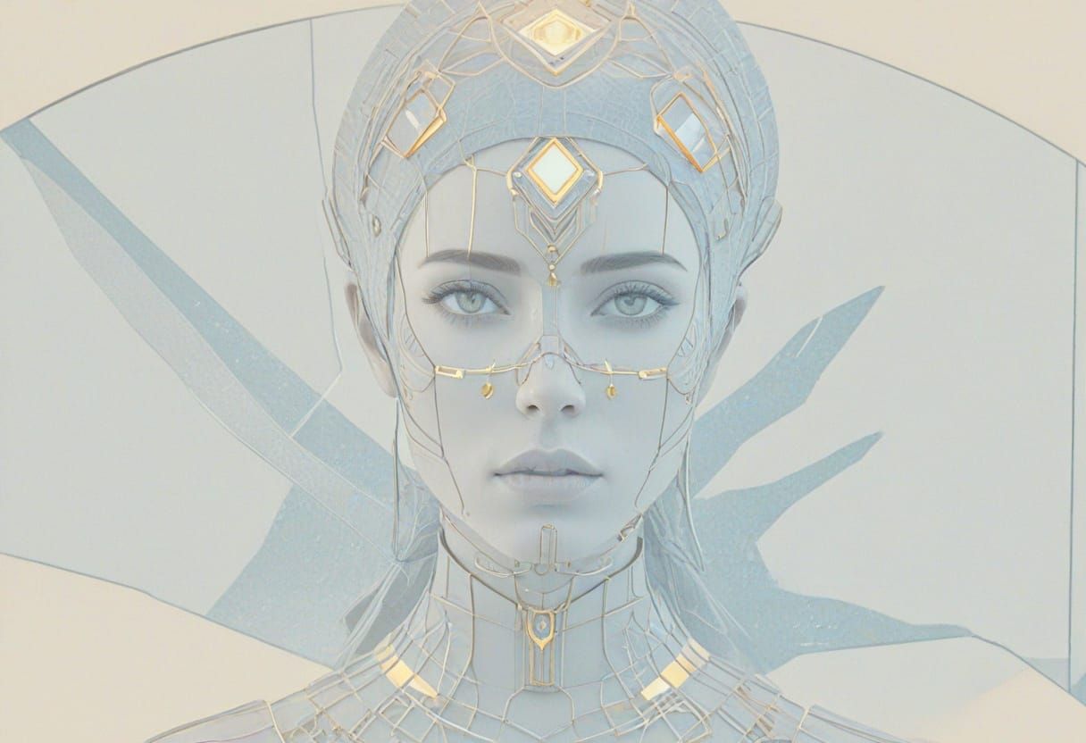 Mystical Jefa in Babel with Glowing Runes