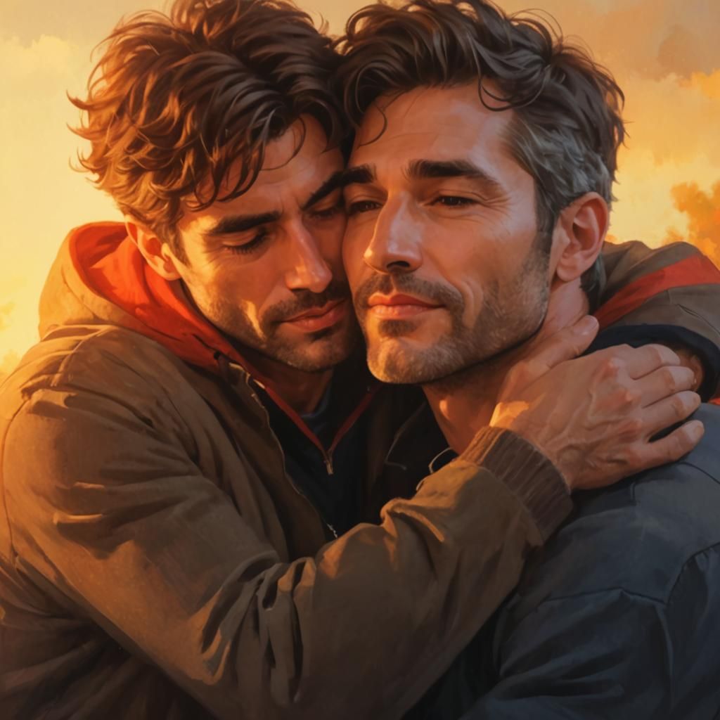 Professor and Student Kissing