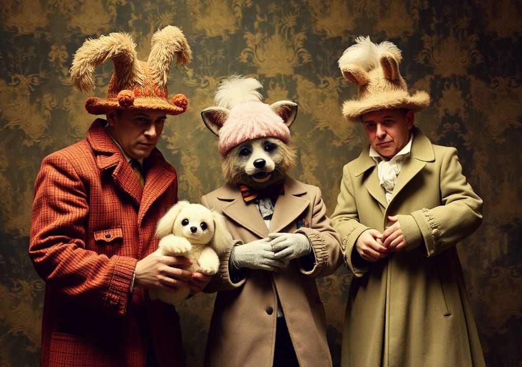 Surreal Costumes Inspired by Lynch, Waters, and Tati