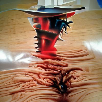 A Nightmare on Elm Street Movie Poster precisionism