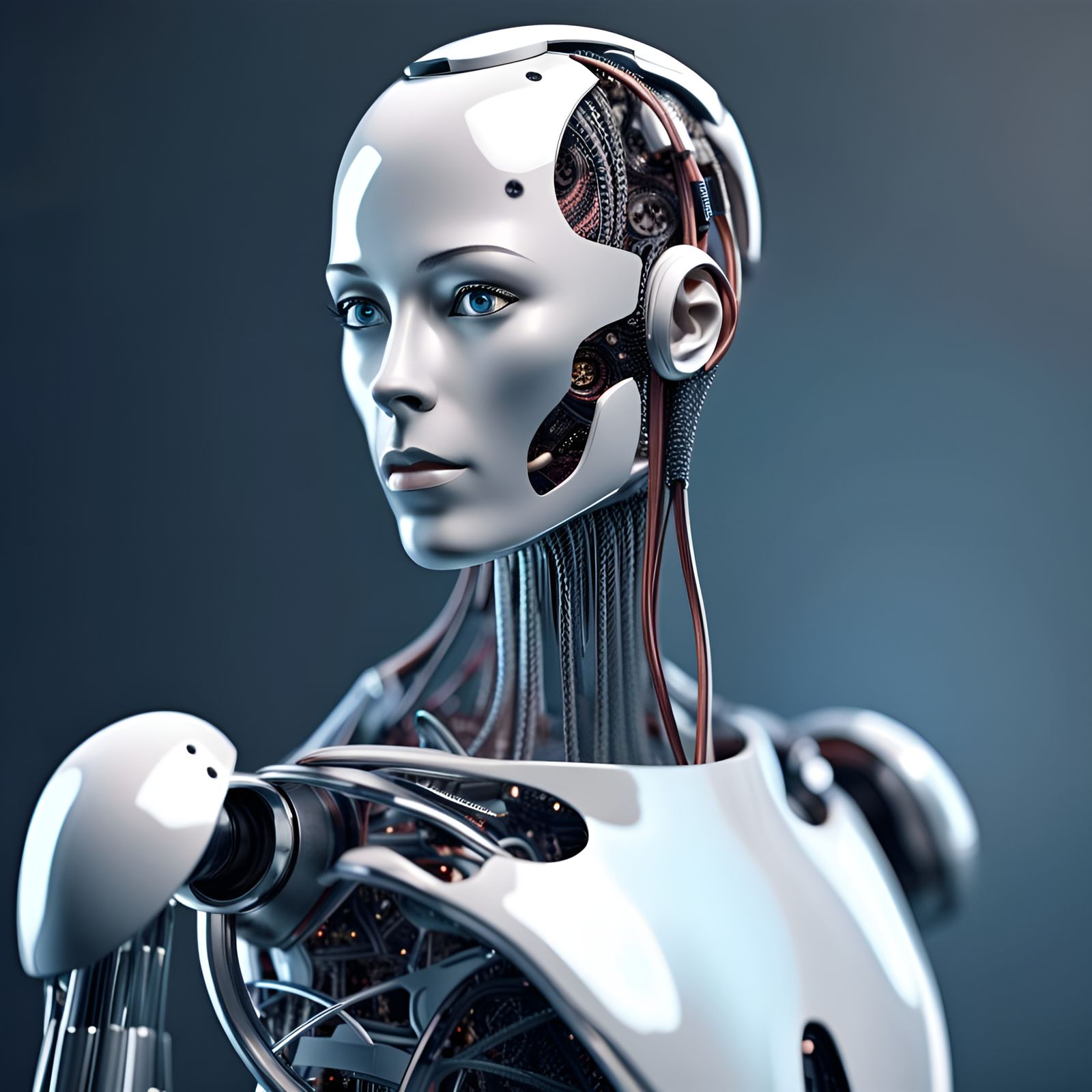 AI Generated Artificial Intelligence Human