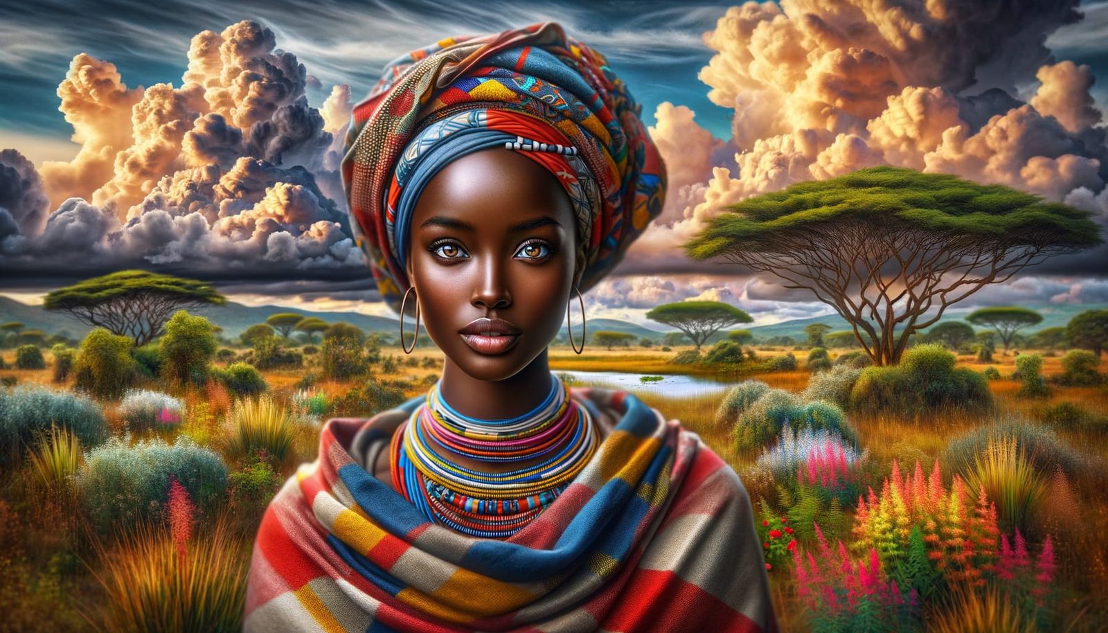 Traditional women from around the world       {Kenya}
