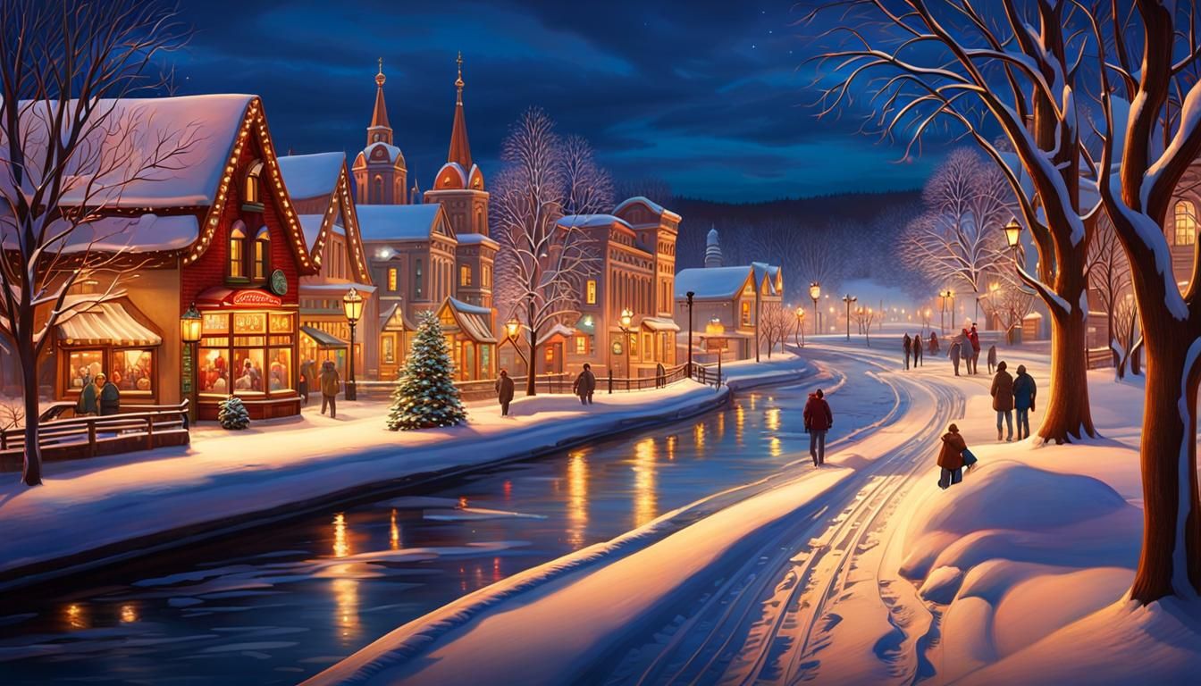 Winter in Wisconsin: Art Nouveau Christmas