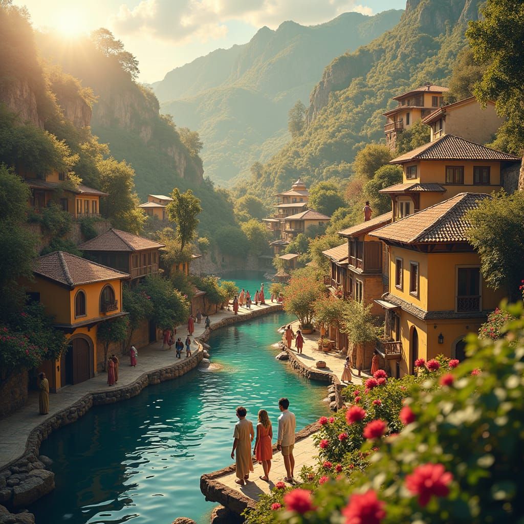 Stunning Collage of World Photography in Cinematic Style