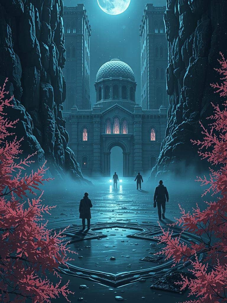 Familiar Face Emerges from Fog in Somber Colors