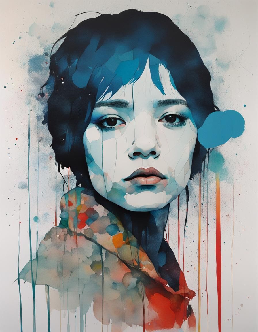 Surreal Portrait Inspired by Conrad Roset and Paul Lovering