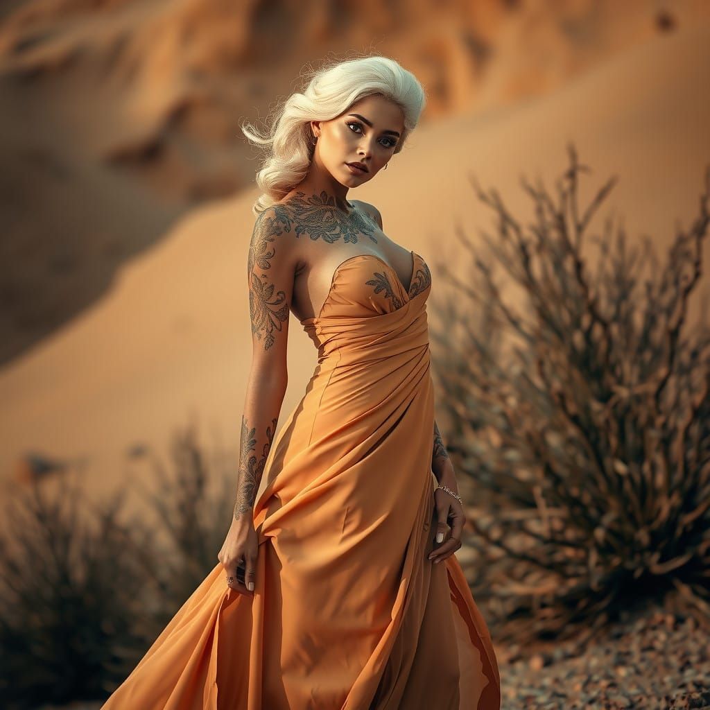 Ethereal Fashion in Earthy Haute Couture